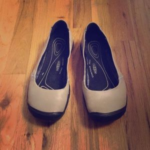 Leather Ballerina Flats